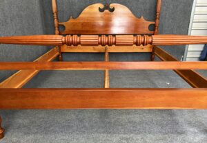 Solid Cherry Customized King Size Bed Frame