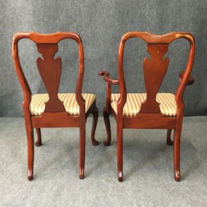 10 Piece Hickory Chair Solid Mahogany Dining Set