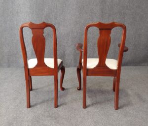 Set of 6 Henkel Harris Solid Mahogany Dining Chairs No. 109