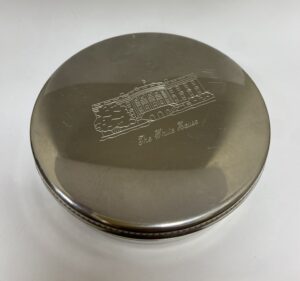 Salisbury Pewter's Images of America Collection White House Trinket Box