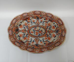 Large Vintage Castilian Imari Style Platter