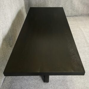 Long Rectangular Dining Table with X-Base