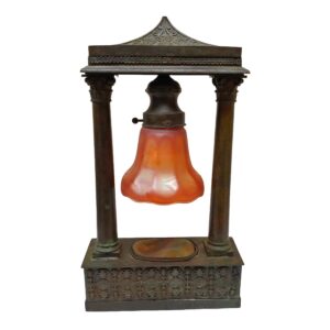 AUTHENTIC Tiffany Studios Bronze Desk Lamp