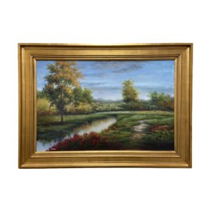 Original Oil on Canvas of Landscape signed C. Lee