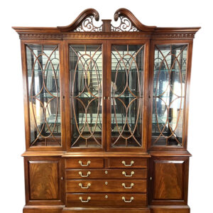 Thomasville Flamed Mahogany China Cabinet