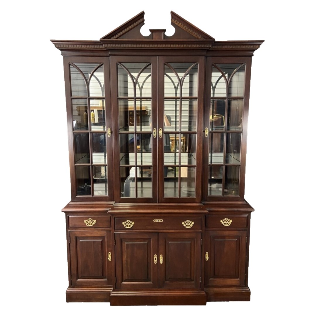 Statton Mahogany China Cabinet