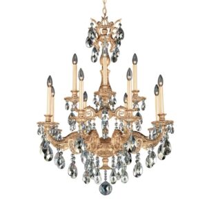 Schonbek Milano 12 Light Traditional Chandelier