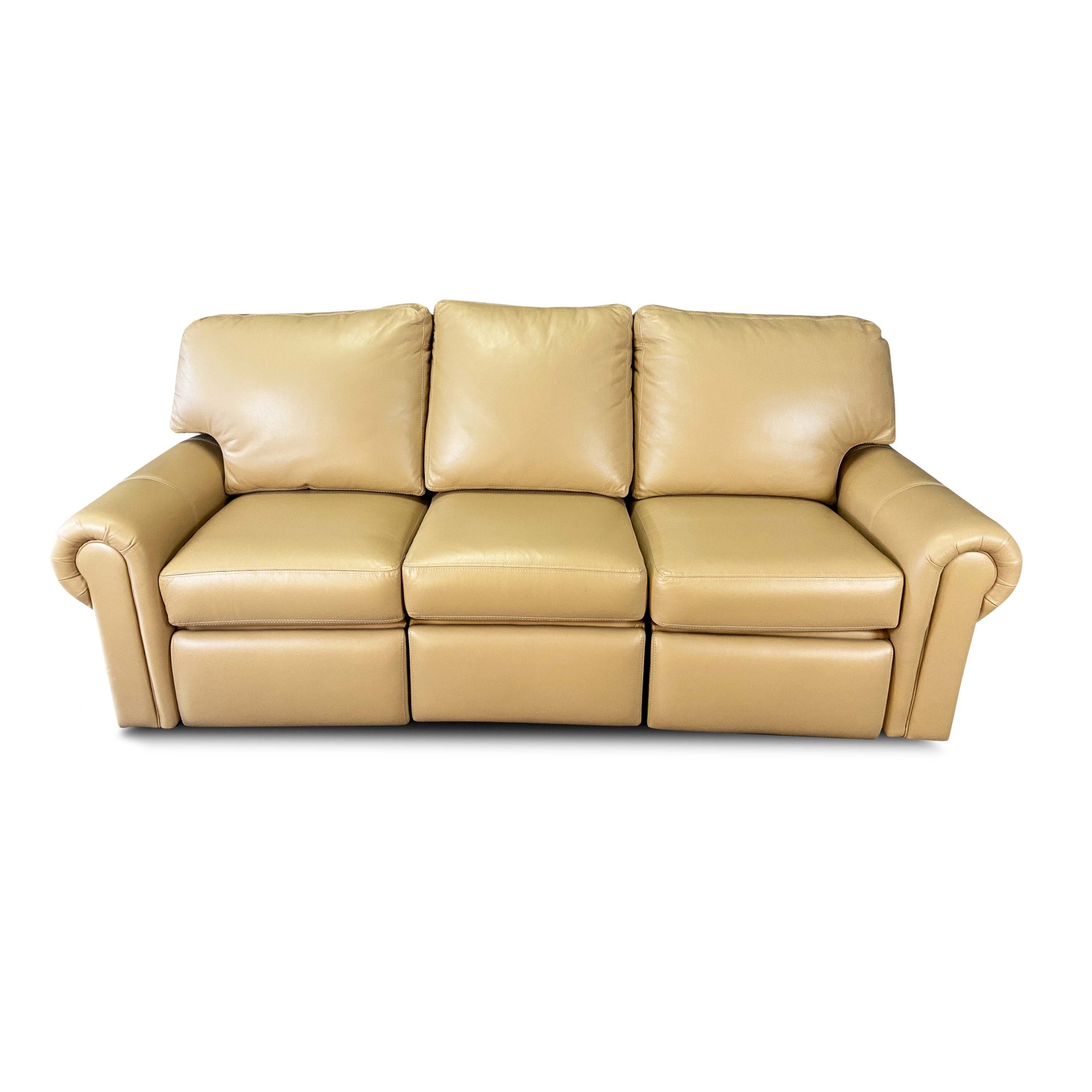 Creative Leather Austin Reclining Sofa