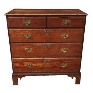 18th Century Solid Walnut Chest of Drawers