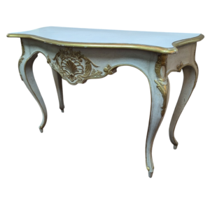 Painted French Console Table by Henredon