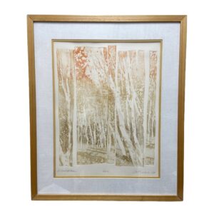 R.S. Riddick A Quiet Autumn Signed & Numbered Limited Edition Lithograph