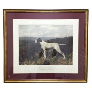 Arthur Wardle's "A Pointer of the 20th Century" Giclee