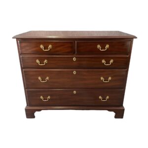 Henkel Harris 5 Drawer Solid Mahogany Chest No. 133