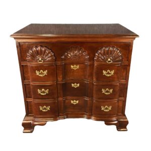 Lineage 4 Drawer Mahogany Blockfront Chest