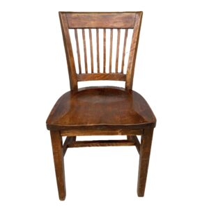 Early 1900's Solid Oak Desk Chair