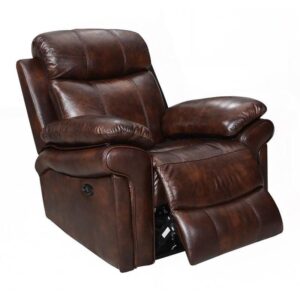 Leather Italia "Joplin" Power Reclining Leather Sofa