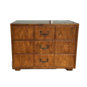 Henredon Campaign Style Artefacts 3-Drawer Chest