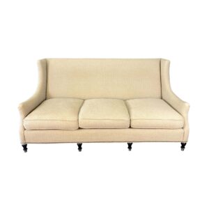 C.R. Laine Waffle Fabric Upholstered Sofa