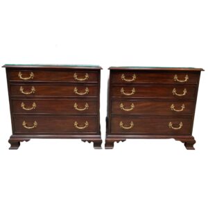 Pair of Henkel Harris Mahogany Bedside Chests #188