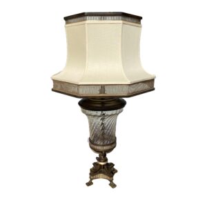 Fine Art Lamps Italian Inspired Table Lamp with Silk Shade