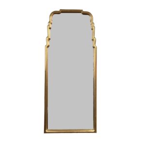 Regency Style Gold Beveled Mirror