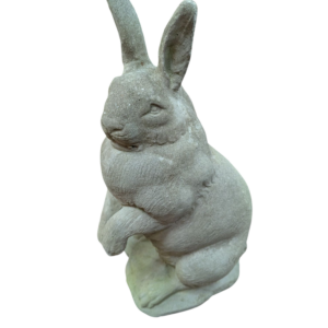 Vintage Cement Garden Rabbit