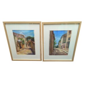 Pair Of Original Paintings Of Provence France