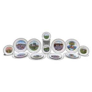 Villeroy & Boch Design Naif Rim Country Collection China Set for 7